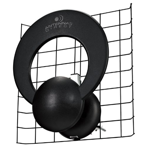 Antennas Direct C1 ClearStream 1 Medium Range UHF Indoor/Outdoor DTV Antenna, 30 Mile
