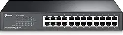 Switch de mesa/montavel em rack 24 portas 10/100mbps tp-link tl-sf1024d