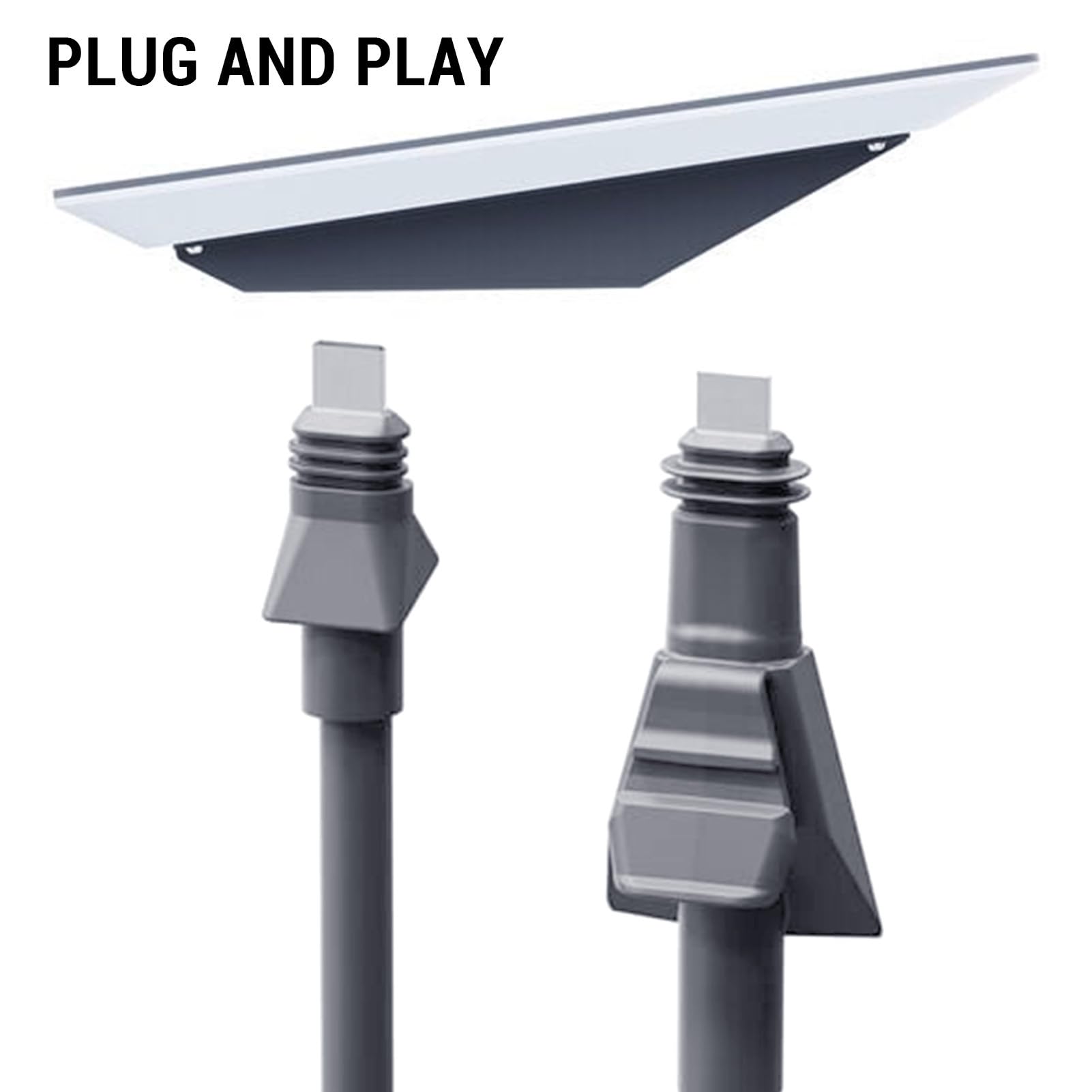 Sierra Wireless Airlink 6-in-1 LTE/5G Dome Antenna - 2 x LTE/5G, 3 x Wi-Fi, GNNS - SMA - 15ft - Bolt Mount - Black - 6001364