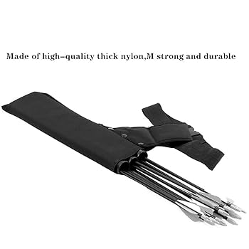 Amazon | 震え 肩と腰に矢筒を運ぶことができます、ポータブル