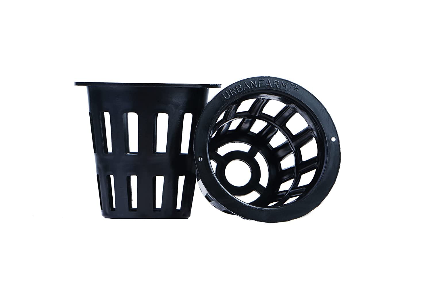 URBAN FARM™ Premium White 2 Inch NET POTS for Hydroponics, Aquaponics and Aeroponics (Pack of 100)