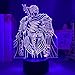 JYDNBGLS 3D Anime Lampe Nachtlicht Illusion Licht Nachtlicht LED Berserk Guts Figur für Schlafzimmer Deko Geburtstagsgeschenk Kinderzimmer Tisch Manga Berserk Beleuchtung