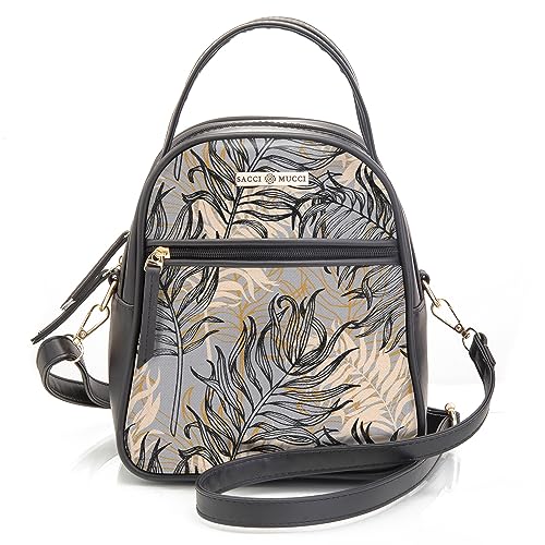 Image of SACCI MUCCI Women's Satchel Bag Ladies Purse Handbag Women's Handbag - Botanical