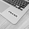 Frank Male Name Sticker - Waterproof Vinyl Decal for Car Bumper, Laptop, Water Bottle, Luggage, Wall, and Window, Size - 8'' Longer Side #4
