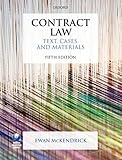 Contract Law: Text, Cases, and Materials