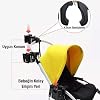 Coofbe Baby Stroller Adjustable Cup and Cell Phone Holder Bottle Holder Scooter Holder For Bicycle Motorcycle