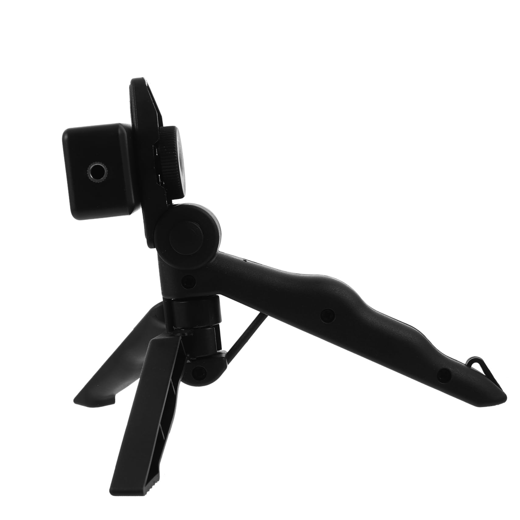 KONTONTY 1Set Portable Phone Stand Tripod Holder Shake Desktop Support for Video Recording for Home Office Use Compact Lightweight Mobile Device Mount for Better Viewing Angle