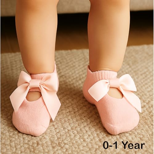 Image of SYGA NewBorn Baby's Regular Cotton Socks (Pack Of 3) For 0-12 months