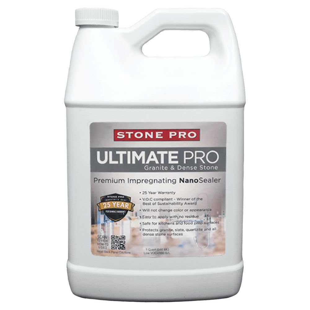 Stone Pro Ultimate Pro - Impregnating Sealer for Dense Stone - 1 Gallon