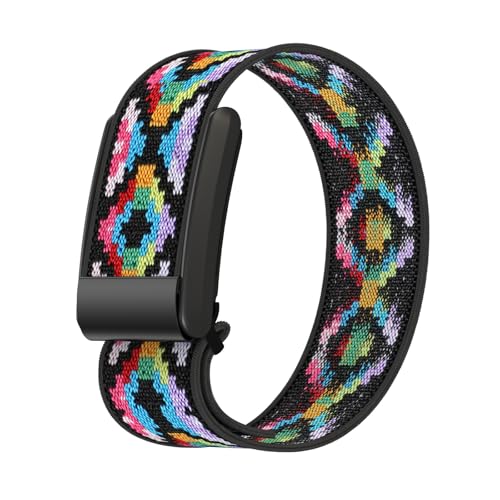 Image of carl vinson Suitable for Whoop 4.0, Nylon Braided Strap Adjustable Bracelet Band for Men and Women