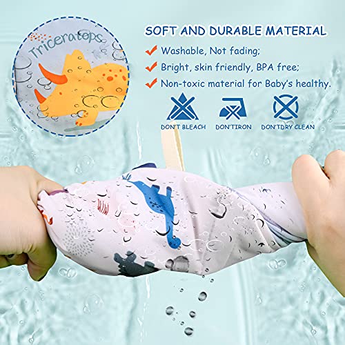 Richgv Baby Zacht Stoffen Boek, Zintuiglijke boeken, 3D Activiteiten boeken, Badspeelgoed, Kinderwagenspeelgoed… - Afbeelding 7