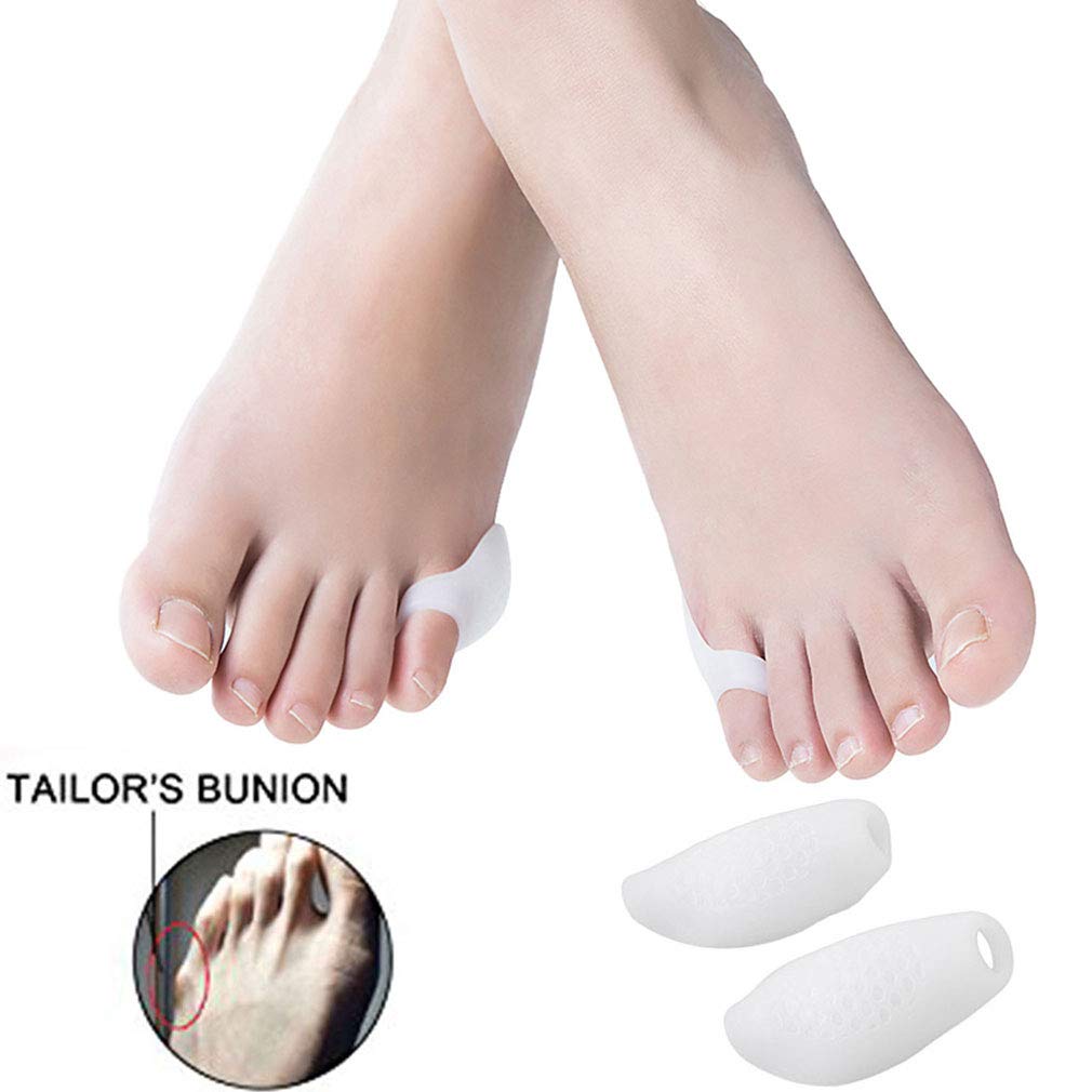 PEDIMEND™ Miękki silikonowy korektor dwunionetowy (3 pary - 6 szt.) | korektor bonów | łatwo zabezpiecza wokół małego palca | rękawy ochronne dla małych palców | Unisex | Pielęgnacja stóp