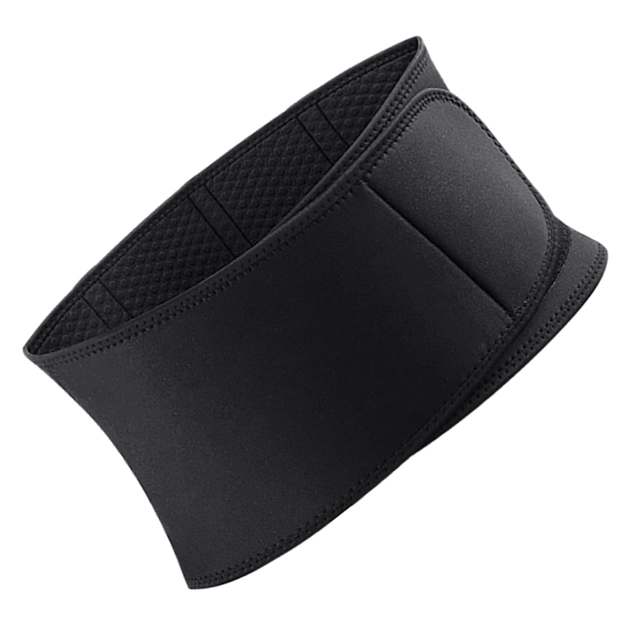 Beatifufu Sports Waist Support Band Running Yoga Waist Abdominal Belt Training Waist Belt for Core Stabilizati Black