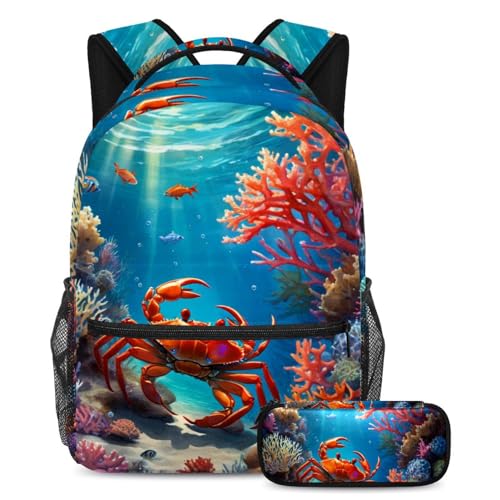 Sac à dos ergonomique anti mal de dos avec trousse pour ranger les fournitures