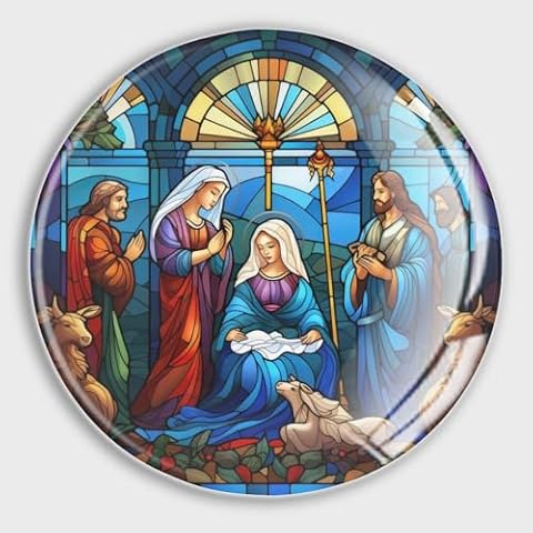 ArogGeld Stained Glass Magnets Cover