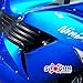 Shogun USA Made Kaw Ninja ZX14 ZX 14 ZX14R 2006 2007 2008 2009 2010 2011 Black No Cut Frame Sliders - 750-4709