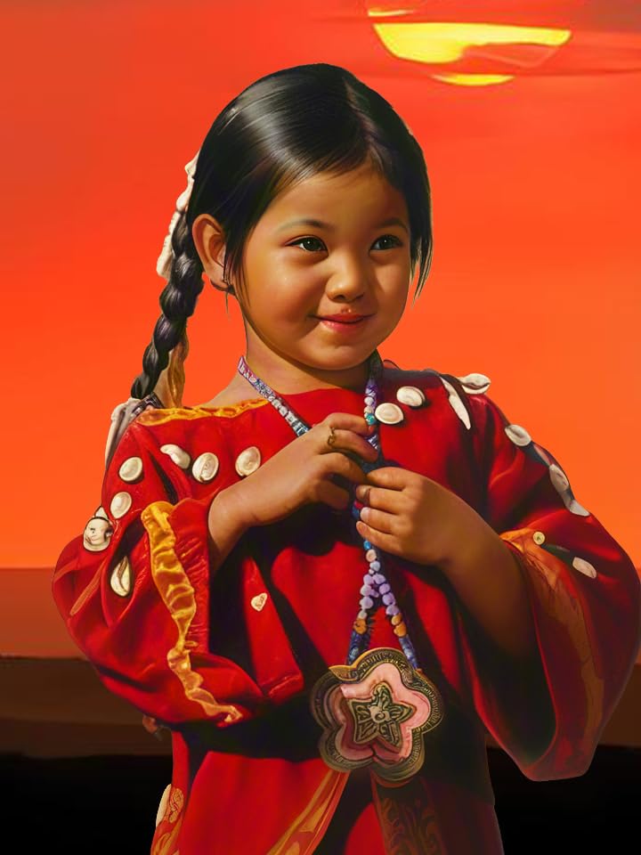 Amazon | YEEIFFD 5D アメリカ先住民 インディアンダイヤモンド