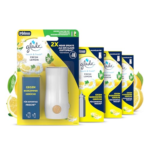 Glade Touch & Fresh (Brise One) Vorteilspack, Halter (inkl...
