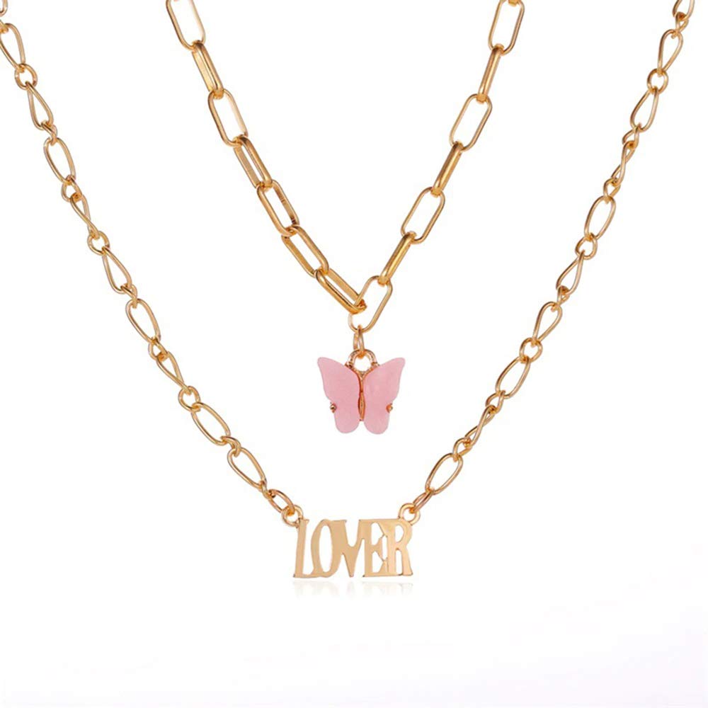 Jewels Galaxy Jewellery For Women Multicolor Gold Plated Layered Necklace (CT-NCCKS-44209) (B08R2369L7) Amazon Price History, Amazon Price Tracker