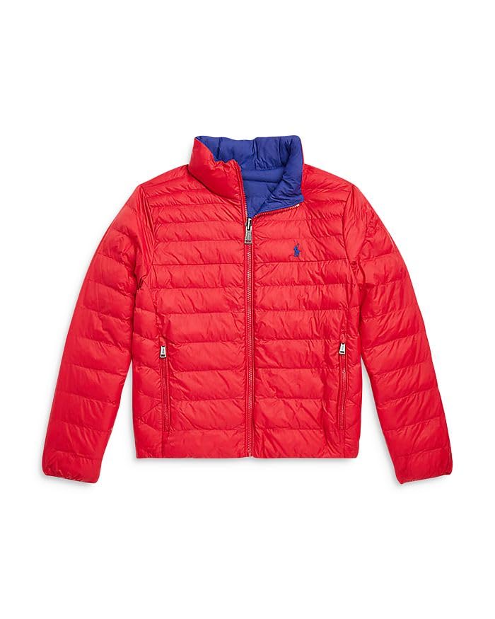 Ralph Lauren Polo Unisex Boy's Girls Reversible Jacket 4 4T