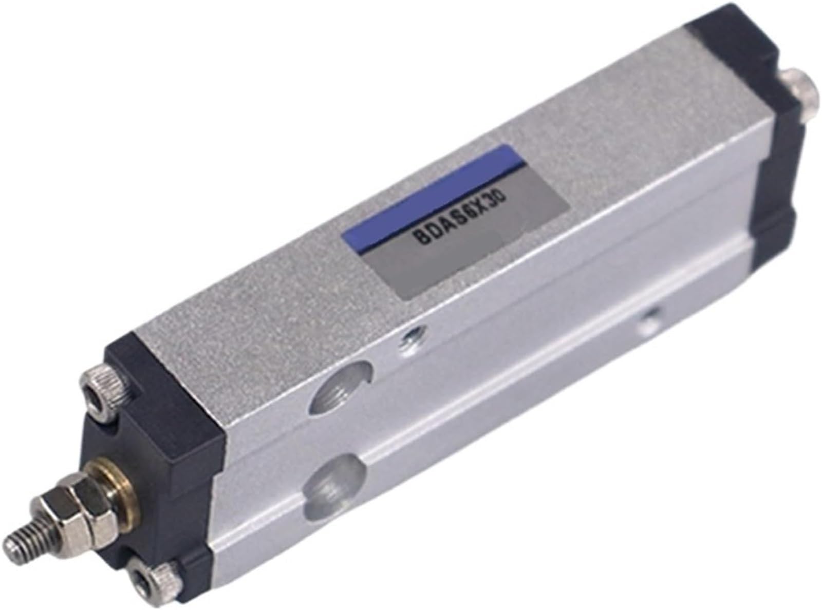 Ahyln One Color Compact Pneumatic Cylinder Bdas6x30-6Mm Bore, 30Mm Stroke, Linear Motion Actuator For Industrial Applications .0614