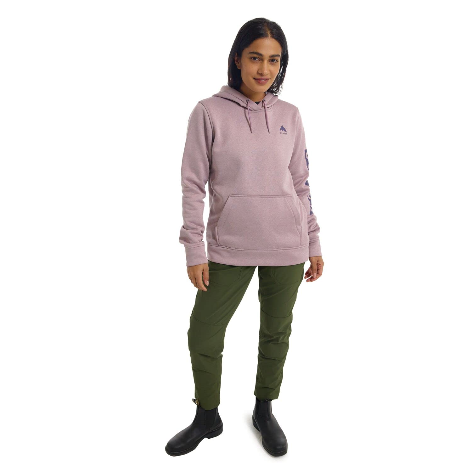 Burton Oak Felpa con Cappuccio Donna