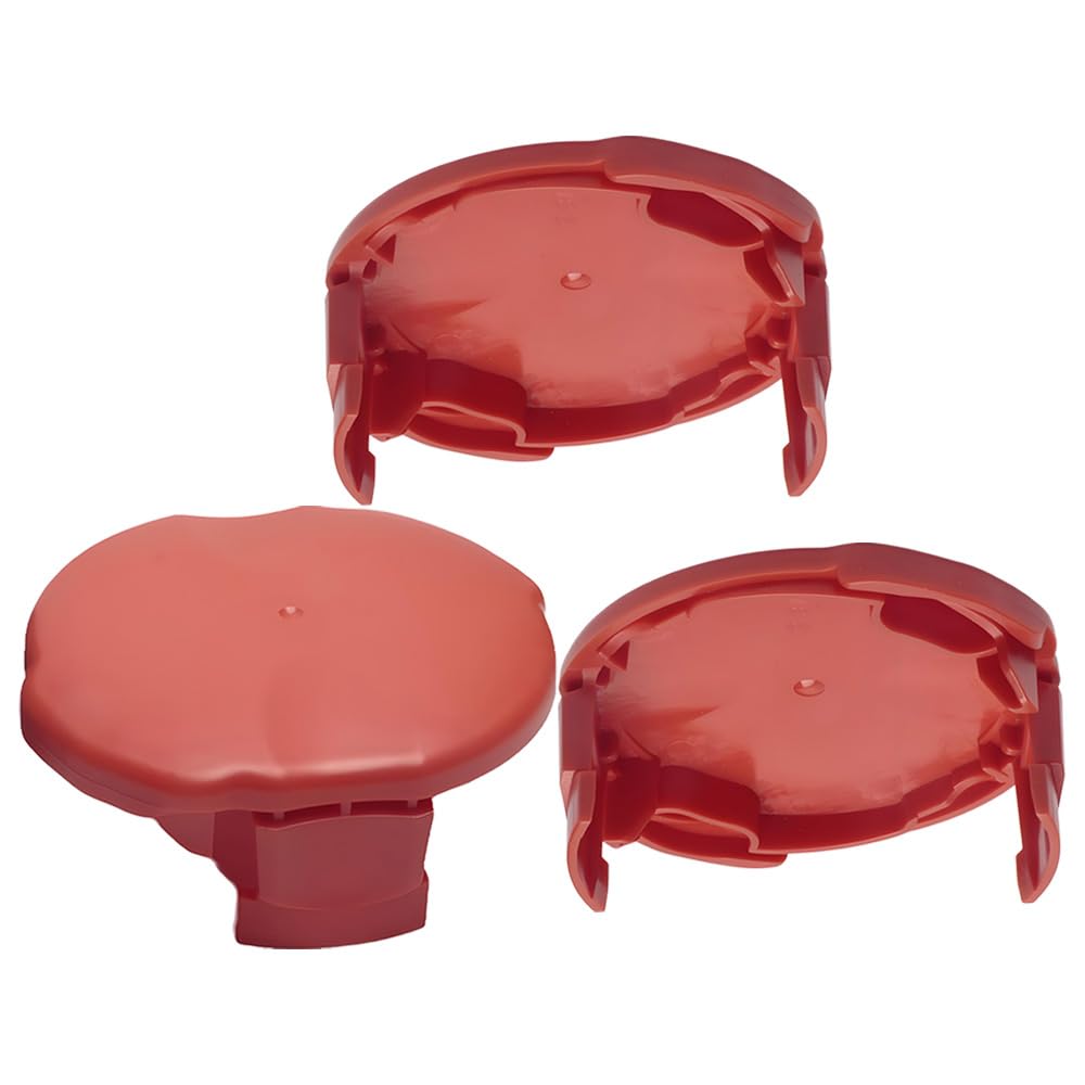 Txdzking 3-Pack Replacement Spool Cover Compatible with Flymo Contour 500, 600, 700, 500XT, Power Trim 500XT, Mini Trim Auto Plus, Revolution 2000/2300/2500 – Replaces 5127851003/FLY060
