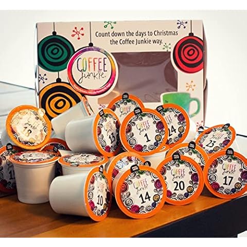 Coffee Junkie Single Serve Cup Advent Calendar (Decaf) Cover