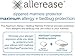 AllerEase Waterproof Mattress Protector, Maximum Allergy Mattress Protector, King Zippered Mattress Cover