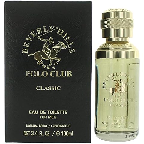 Beverly Hills Polo Club CLASSIC - Cologne for Men with Notes of Patchouli, Cedar, Vetiver, Ambergris And Musk - Sporty & Masculine Fragrance Scent - Eau De Toilette Spray 3.40fl.oz / 100ml Cover
