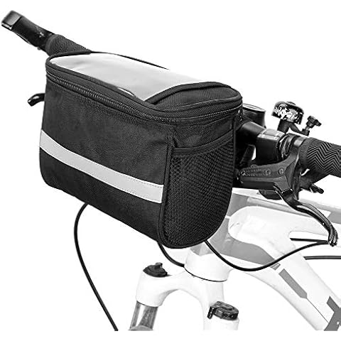 Lixada Fahrrad Lenkertasche Isoliert Fronttasche MTB Lenkertasche Korb Pannier Kühltasche Cover