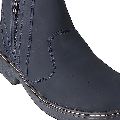 Image of Red Chief Leather Casual Chelsea Boots for Men