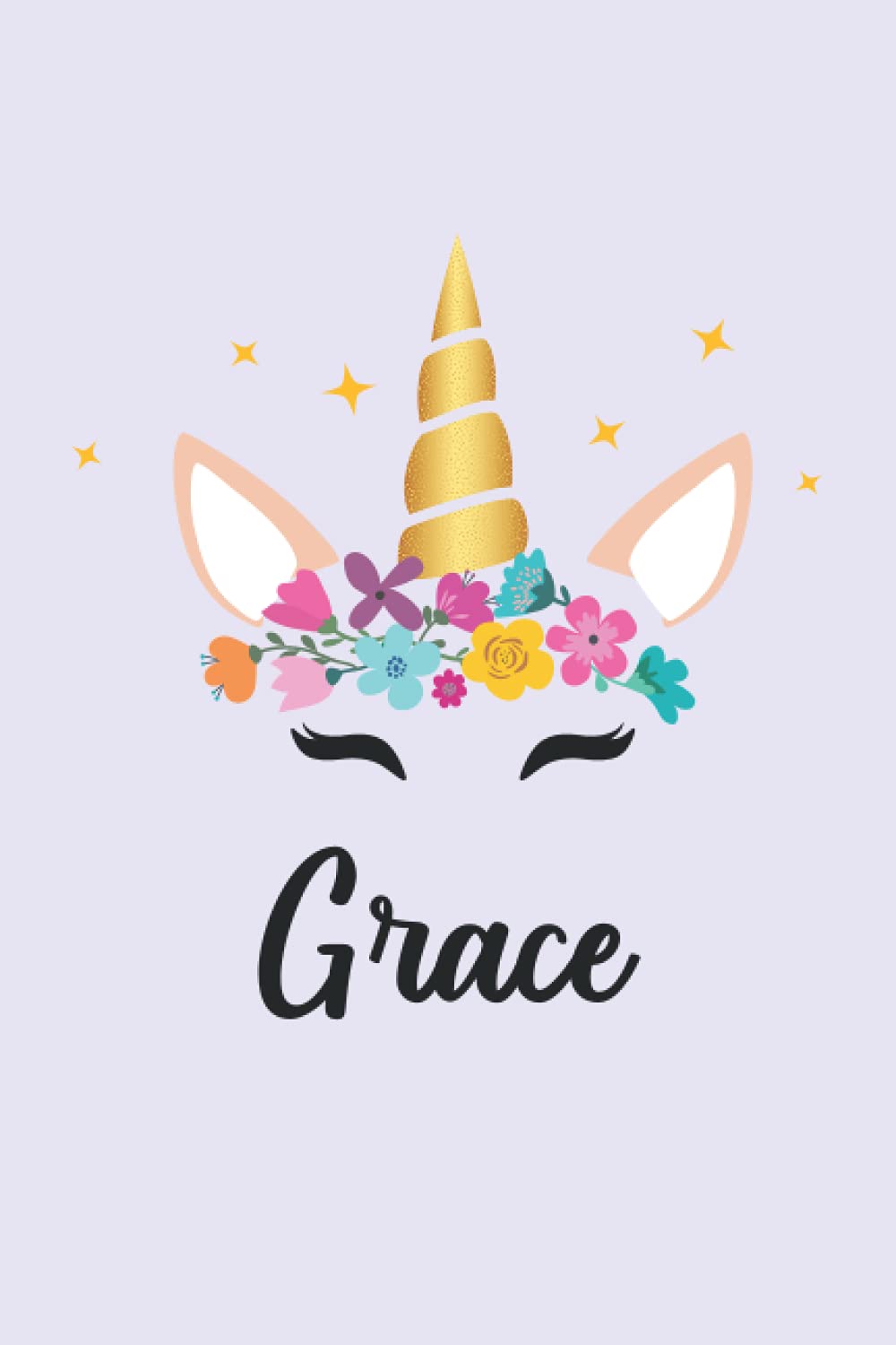 Grace: Personalized Name Notebook | Wide Ruled Paper Notebook Journal | For Teens Kids Students Girls| For Home School College | 6x9 inch 120pages