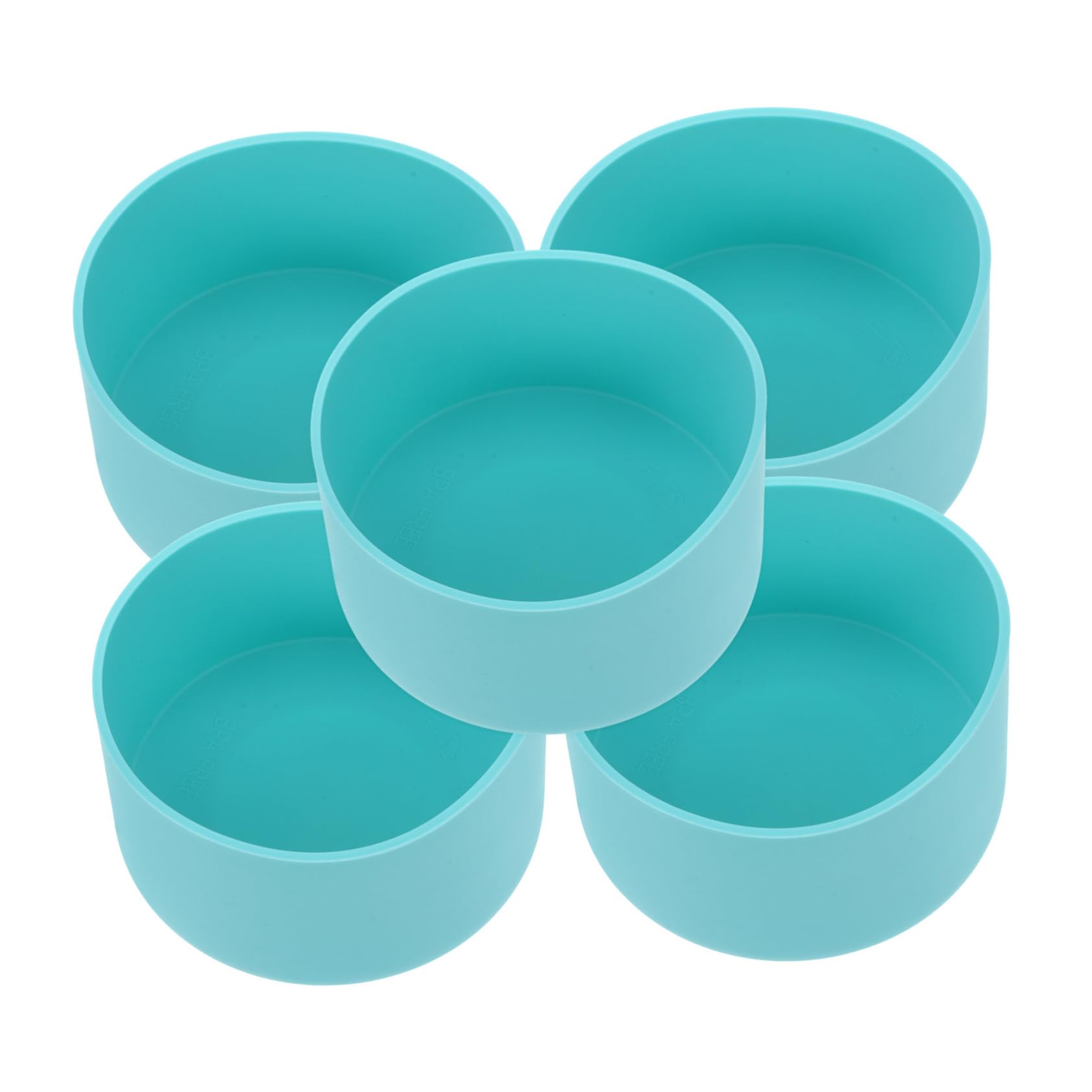 20 Piezas De Funda De Silicona Para Botella Botas Antideslizantes Para Botella Botas De Silicona Para Botella De Agua Botas Para Botella De Agua Protector Inferior De Botella