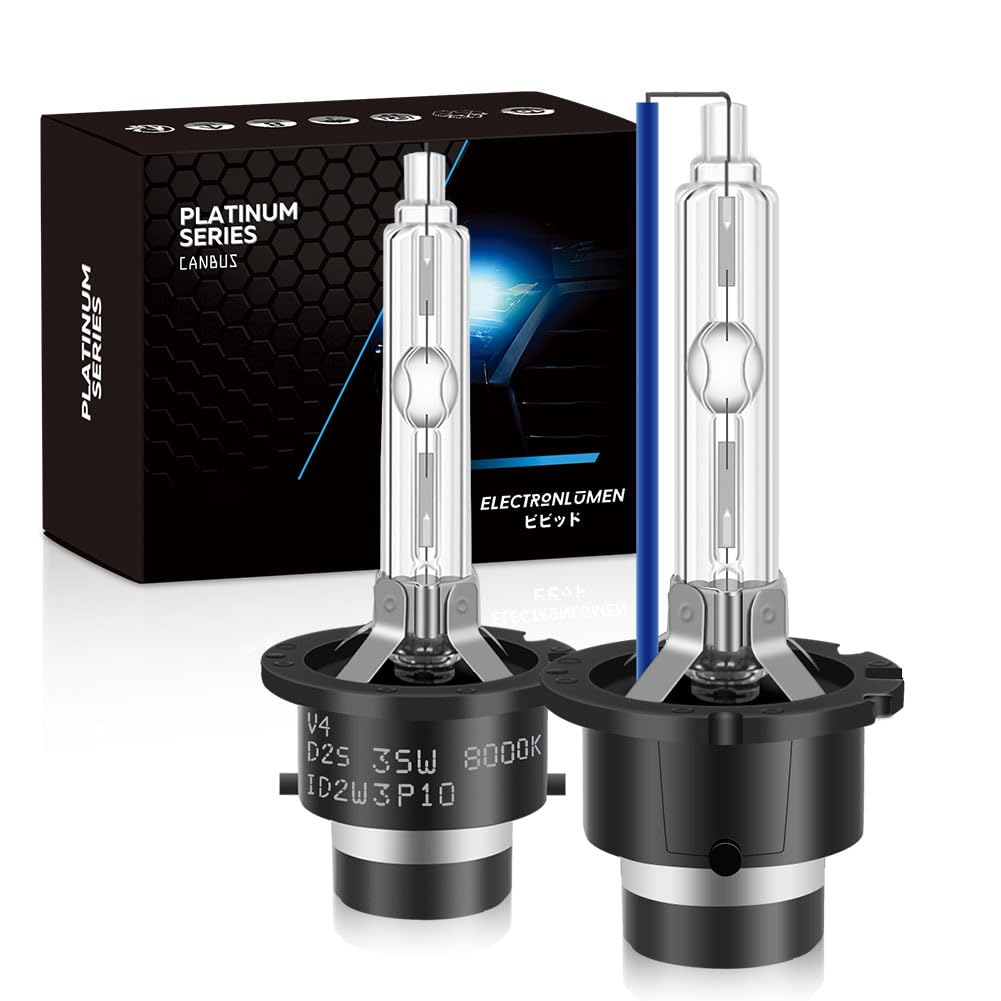 Amazon.com: ELECTRONLUMEN D2S HID Xenon Headlight Bulbs 35W 8000K