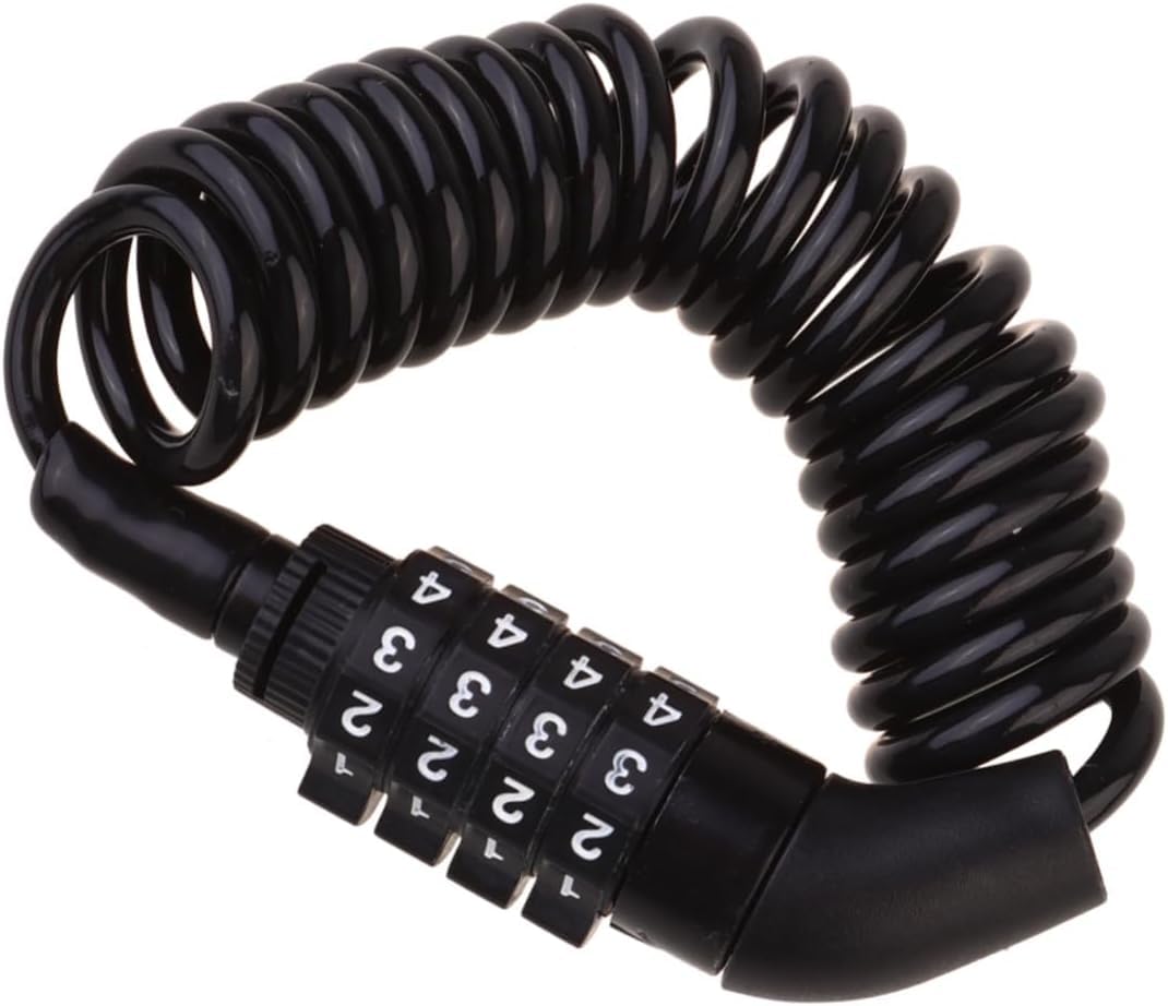Lucchetto per Bici, Combinazione Lucchetto per Bici, 2 Pezzi caschi da Moto Lucchetto per Bici Lucchetto per Bicicletta Casco da Bicicletta Berretto Caschi per Moto Lucchetto per Password Lu