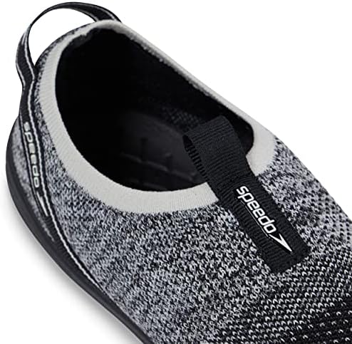 Speedo Men's Watershoes Water Shoe, High Rise Black, 11 | Image 1
