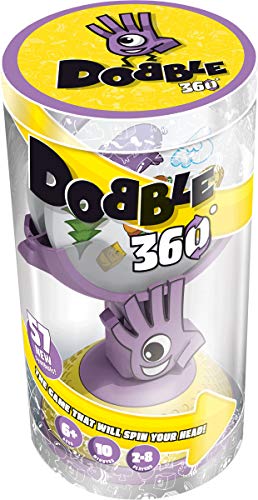 Asmodee , Dobble 360, Card Game, Ages 6+, 2-8 Players, 15 Minutes Playing Time – Ansicht 1