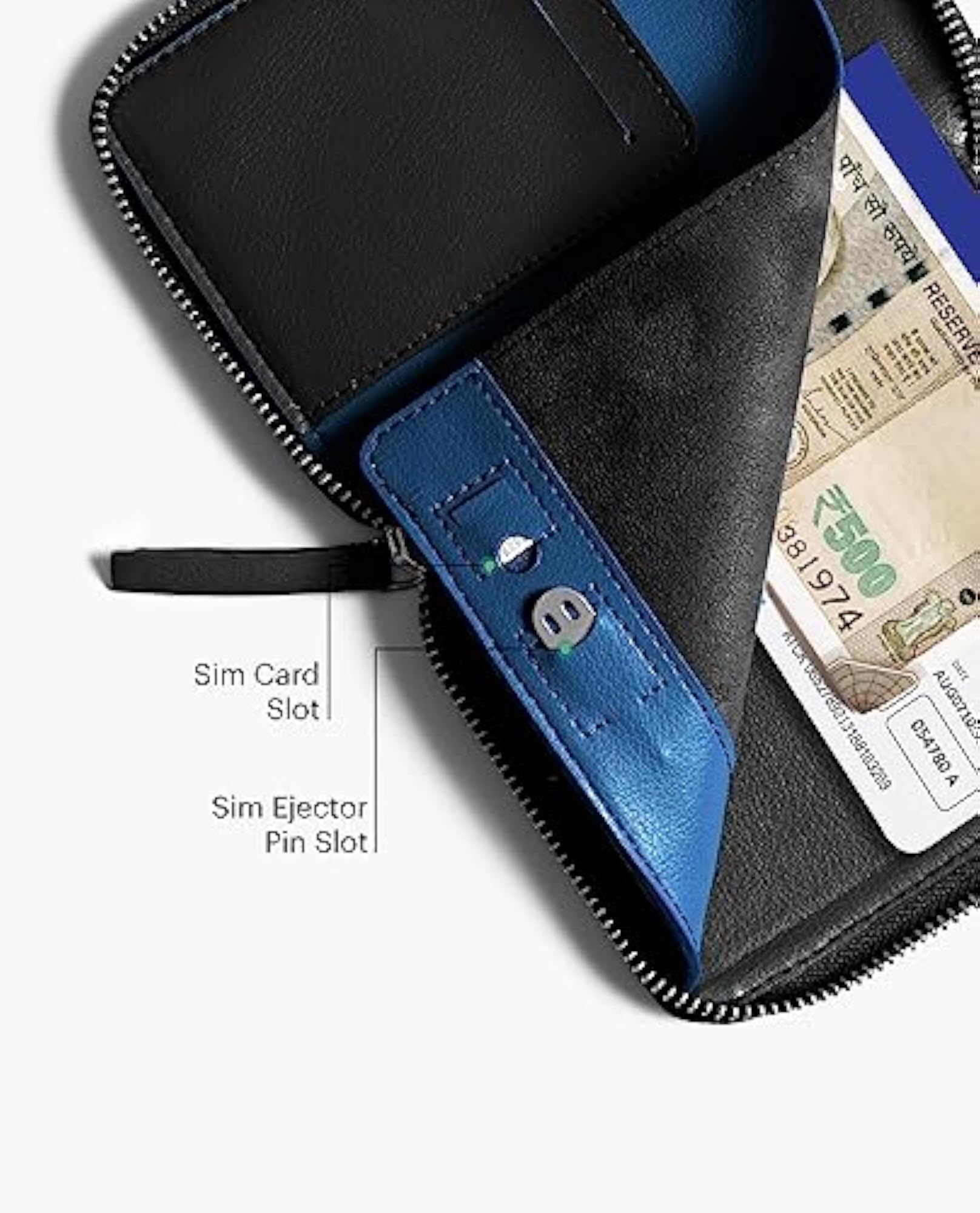 Check-in Travel Passport Wallet Cover for Men and Women