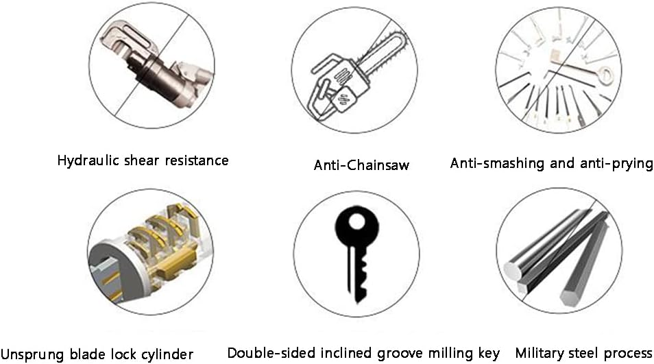 Heavy Locks Cycle Locks Electric Bicycle U-Shaped Lock Bicycle Bicycle Portable Lock Riding Accessories for Road Bikes U-Locks for Bicycles