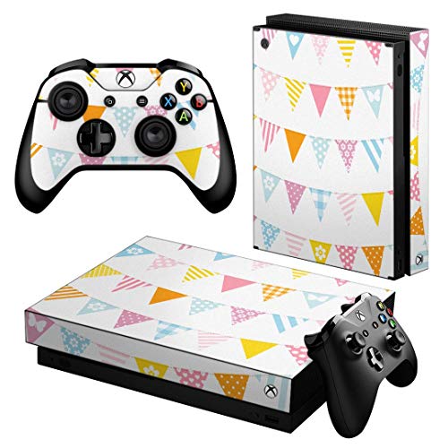 igsticker Xbox One X ��p �X�L���V�[�� ���ʁE�V�ʁE��ʁE�R���g���[���[ �S�ʃZ�b�g �G�b�N�X�{�b�N�X �V�[�� �ی� �t�B���� �X�e�b�J�[ 004881