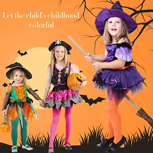 20 Pairs Girls Ballet Tights Toddler Dance Footed Tights Soft Ballet Tights Kids Soft Elasticity Tights Bulk School Uniform Stockings Costume(Medium) #TOP6