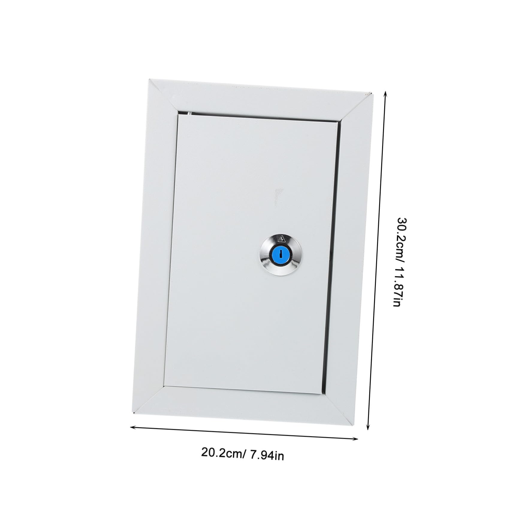 Baluue Scatola Elettrica in Ferro Resistente Alle Intemperie Scatola Di Giunzione Compatta Coperchio Automatica Per Installazione a Parete in Ambienti Industriali e Residenziali 200x300x160 Mm