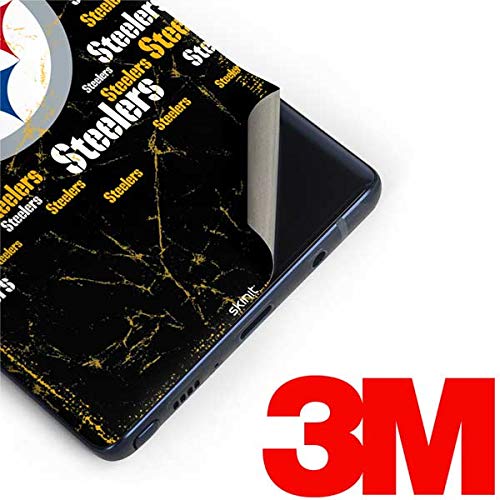 Skinit Decal Phone Skin Compatible with Samsung Galaxy Note 9 - Officially Licensed NFL Pittsburgh Steelers Black Blast Design