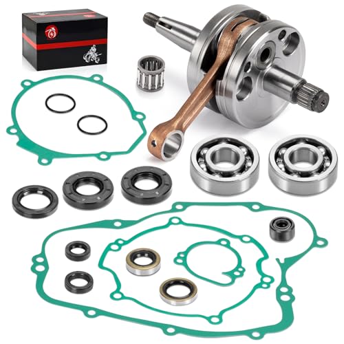 Image of Engine Rebuild KIT CRANKSHAFT, GASKETS Oil Seal for Kawasaki KX80 KX85 KX100 1991-2005