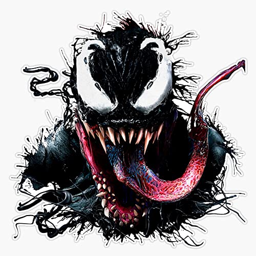 Black Symbiote Bumper Sticker Vinyl Decal 5