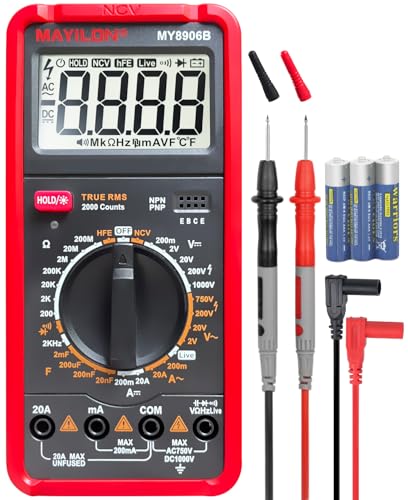 MY8906B Multimeter Tester TRMS Digital Multimeter 750V-1000V Meas...