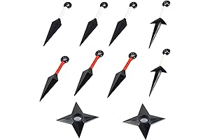 Ninja Warrior Toy Kunai Set (10 Pieces)