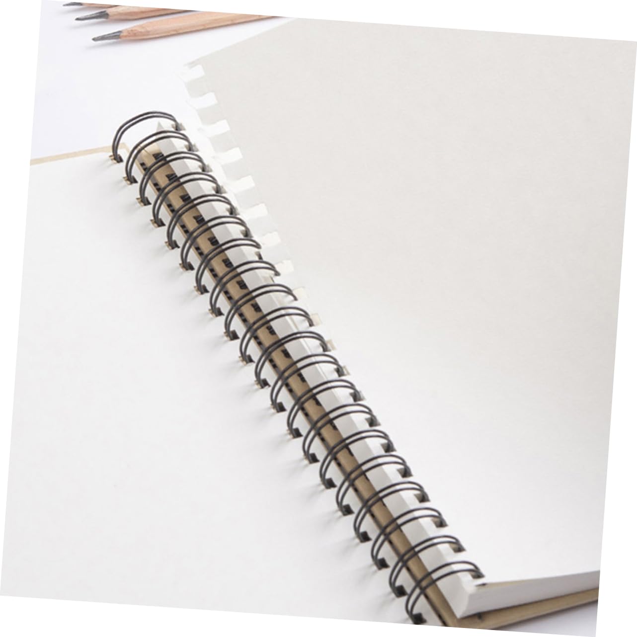 NUOBESTY Papier à Croquis Portable A5, Carnet de Dessin 4 Pièces, Papier