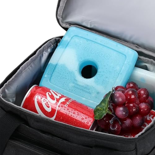 MIYCOO Ice Packs for Lunch Boxes & Lunch Bag - Quick Freeze Ice Pack Space Saving Freezer Packs - Reusable Slim Original Cool Pack - Cooler Accessories for Beach, Camping and Fishing